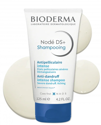 Bioderma Nodé DS+ Shampooing anti-pelliculaire intense 125ml, soin pour pellicules sévères et démangeaisons | La Para Du Lac