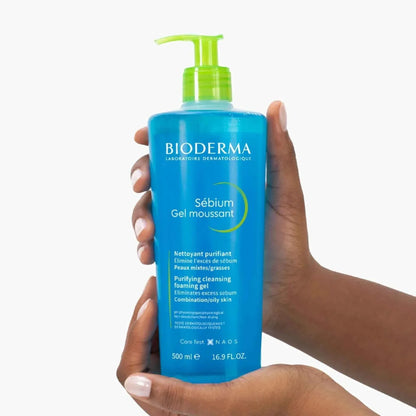 BIODERMA Sébium Gel Moussant Tunisie original authentique - parapharmacie en ligne La Para Du Lac
