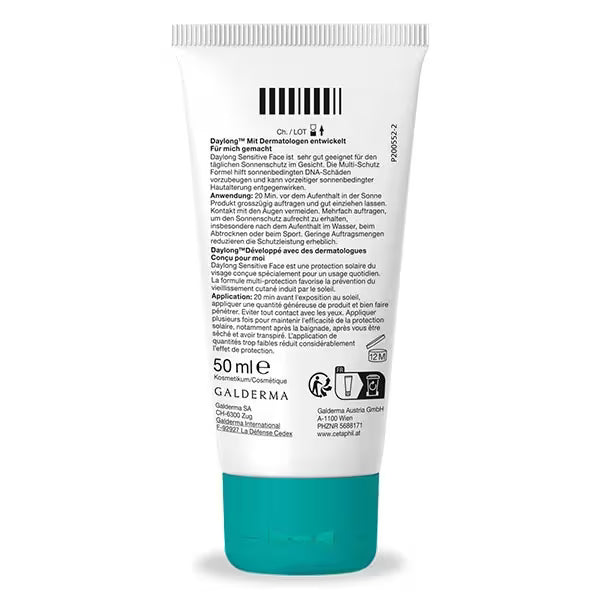 DAYLONG Face Sensitive Gel-Fluid Léger SPF50+ Tunisie original authentique - parapharmacie en ligne La Para Du Lac