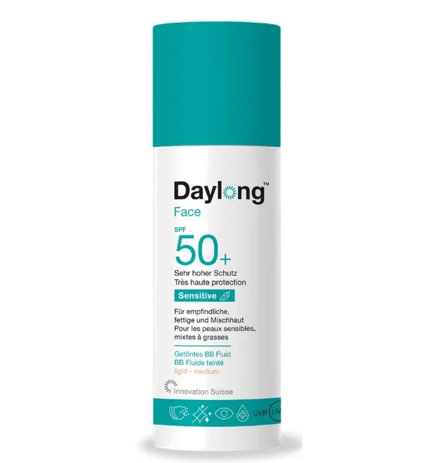 Daylong Face SPF 50+ BB Fluide teinté pour peaux sensibles et mixtes | La Para Du Lac