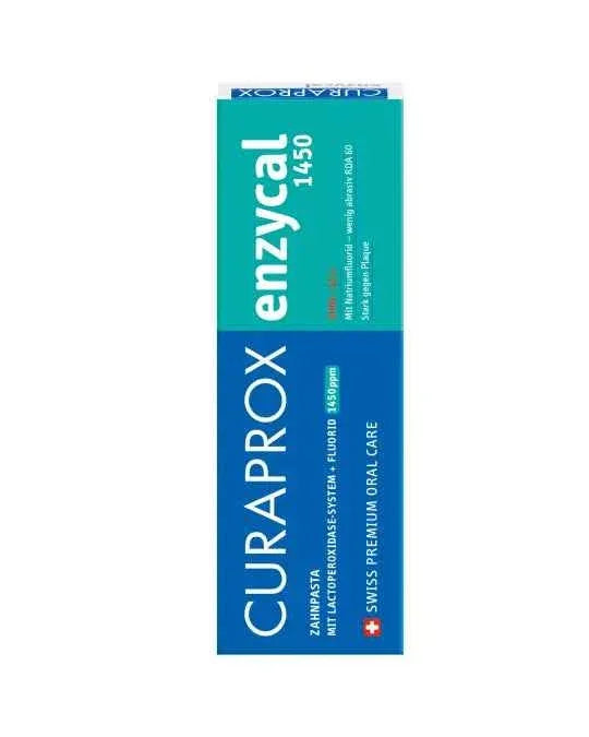 Curaprox Enzycal 1450 dentifrice anti-plaque avec fluorure 1450ppm | La Para Du Lac