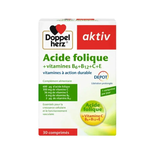 AKTIV Acide Folique DEPOT Tunisie original authentique - parapharmacie en ligne La Para Du Lac
