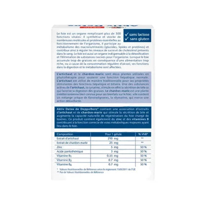 AKTIV Detox Tunisie original authentique - parapharmacie en ligne La Para Du Lac