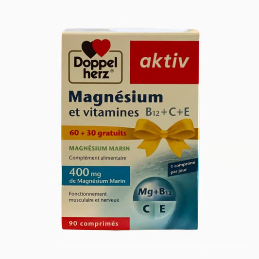 Aktiv Magnésium + Vitamines C, E & B12 Tunisie original authentique - parapharmacie en ligne La Para Du Lac