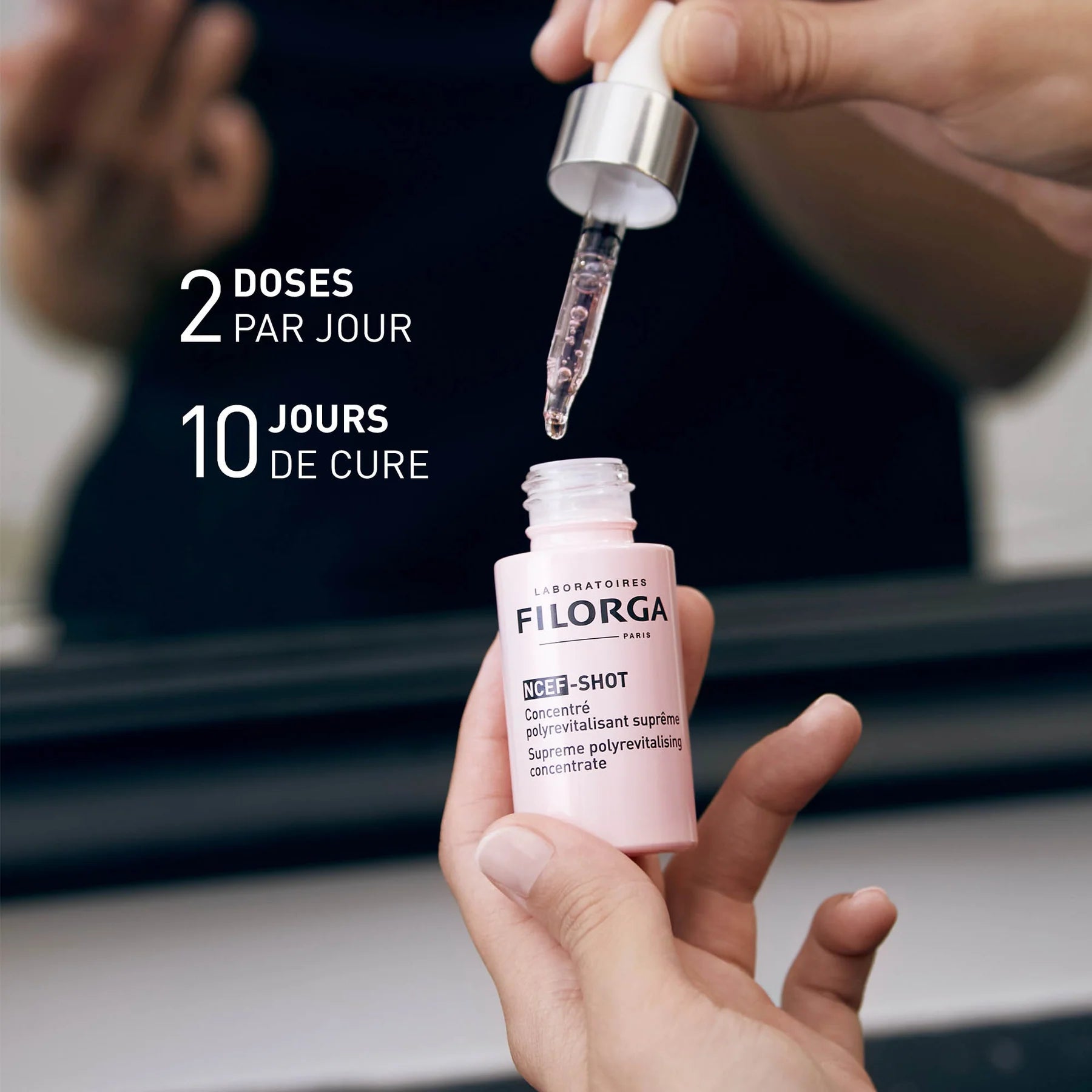 FILORGA NCEF-SHOT – Cure booster anti-âge intensive sur laparadulac.com, parapharmacie en ligne en Tunisie