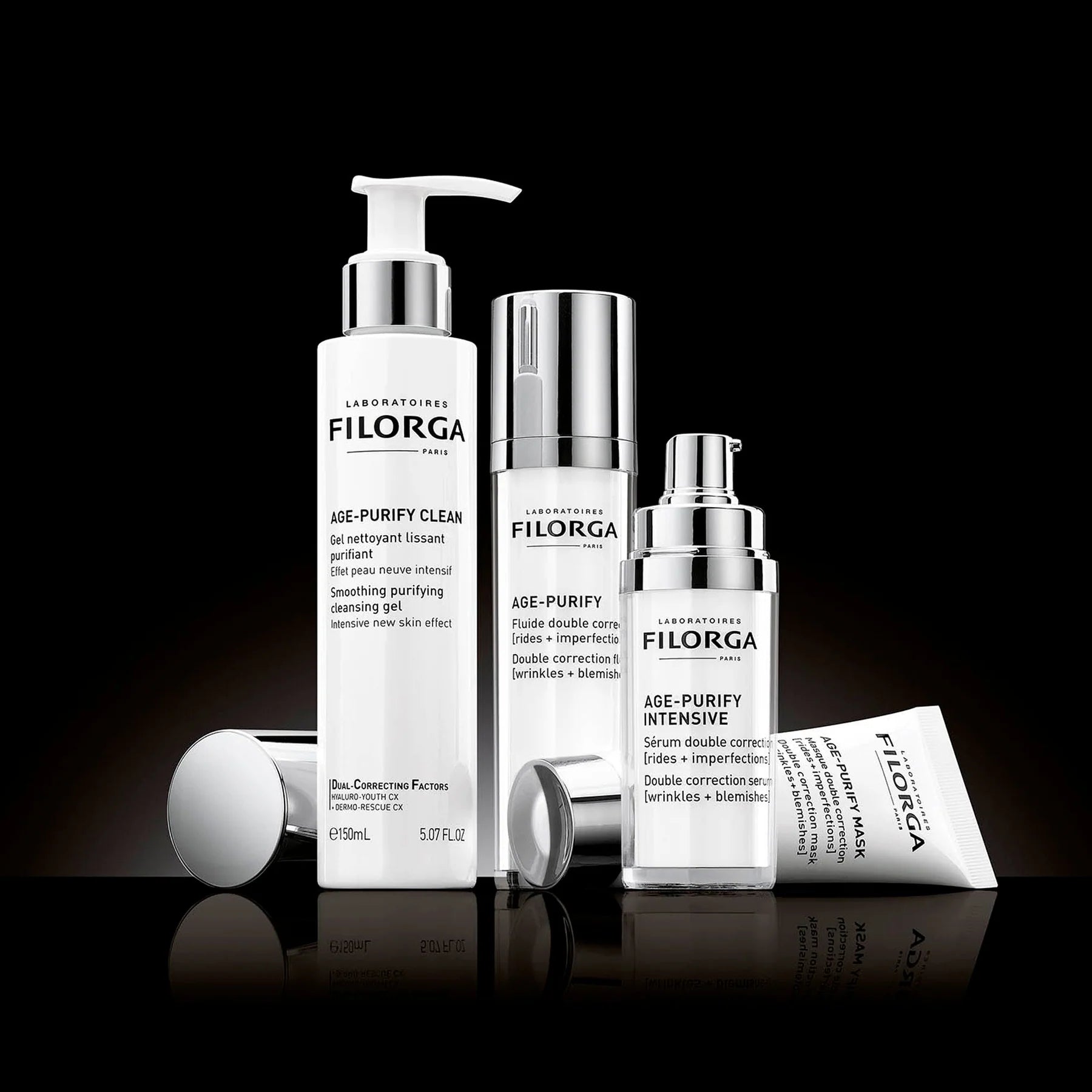 FILORGA AGE-PURIFY – Gel nettoyant anti-âge et anti-imperfections sur laparadulac.com, parapharmacie en ligne en Tunisie

