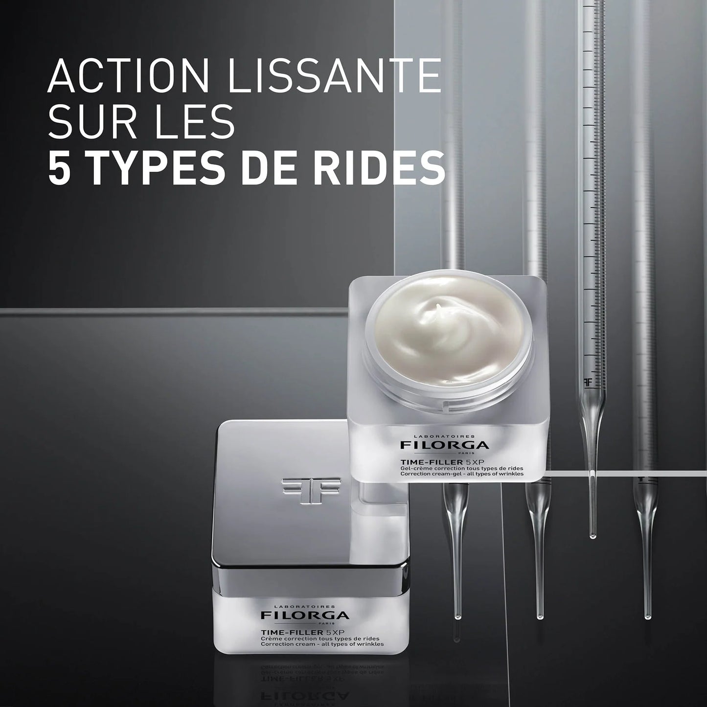 FILORGA TIME-FILLER 5XP Gel-Crème – Soin anti-rides léger pour peaux mixtes sur laparadulac.com, parapharmacie en ligne en Tunisie

