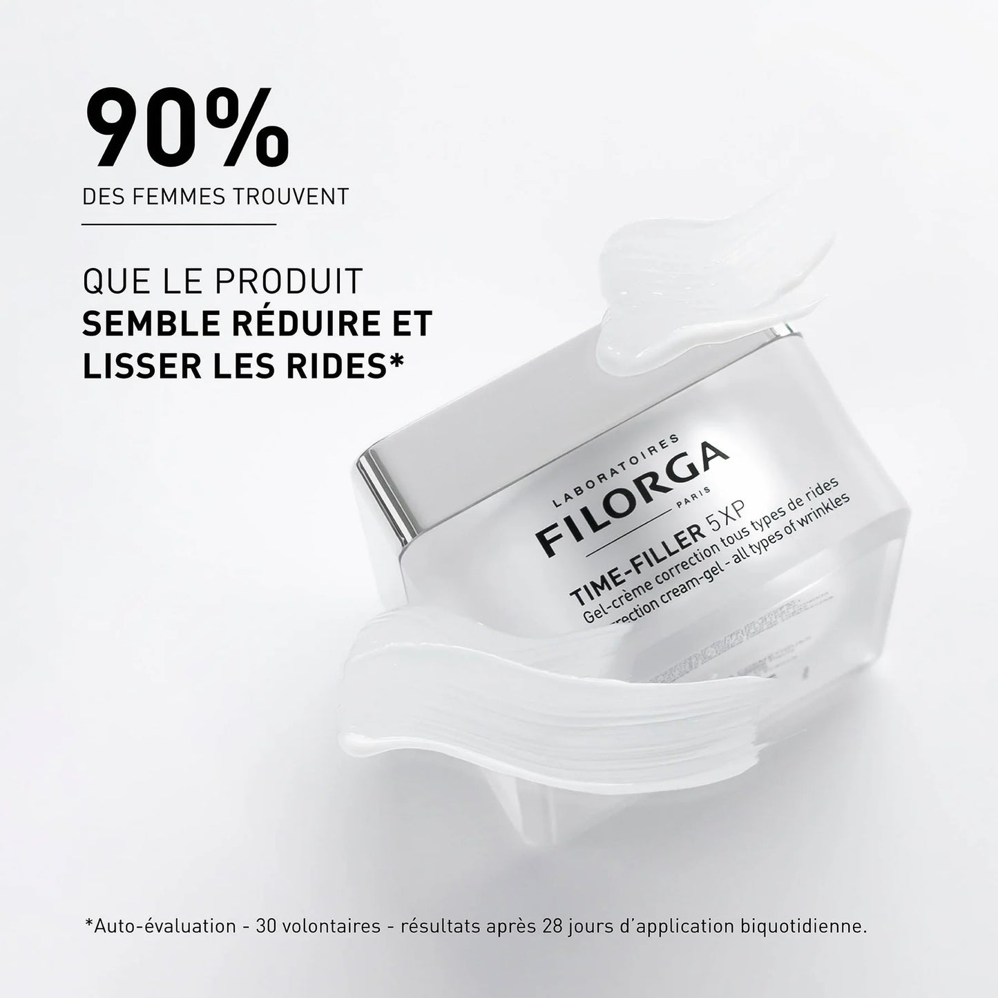 FILORGA TIME-FILLER 5XP Gel-Crème – Soin anti-rides léger pour peaux mixtes sur laparadulac.com, parapharmacie en ligne en Tunisie

