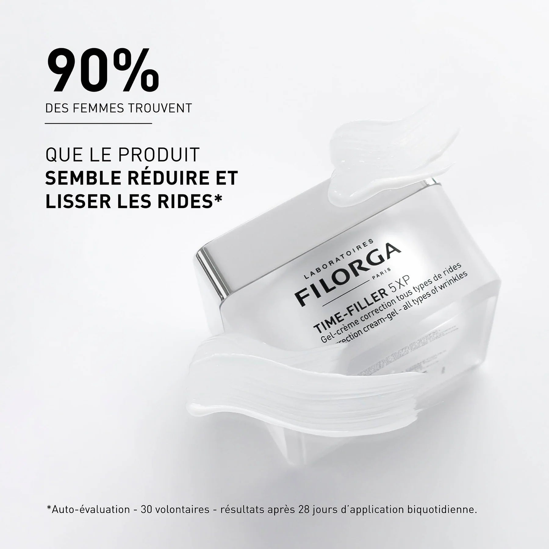 FILORGA TIME-FILLER 5XP Gel-Crème – Soin anti-rides léger pour peaux mixtes sur laparadulac.com, parapharmacie en ligne en Tunisie

