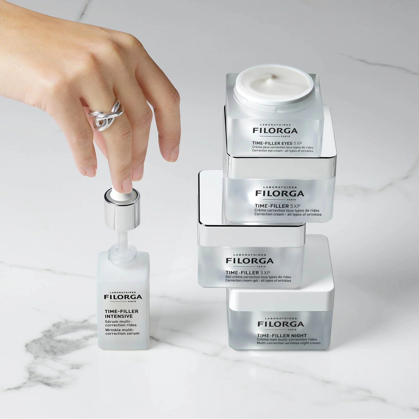 FILORGA TIME-FILLER 5XP Gel-Crème – Soin anti-rides léger pour peaux mixtes sur laparadulac.com, parapharmacie en ligne en Tunisie

