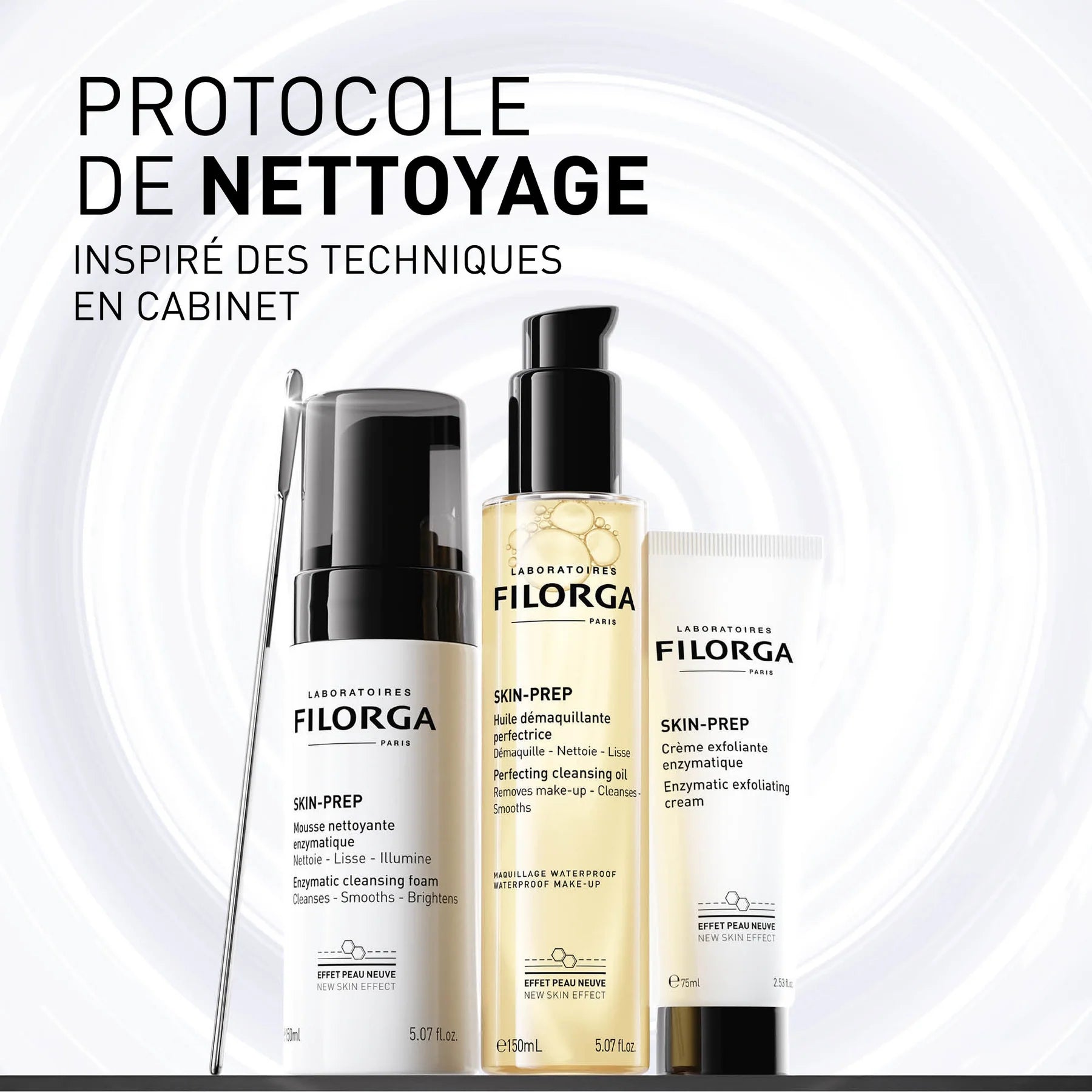 FILORGA SKIN-PREP – Huile démaquillante visage et yeux sur laparadulac.com, parapharmacie en ligne en Tunisie


