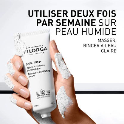 FILORGA SKIN-PREP – Crème exfoliante enzymatique douce visage sur laparadulac.com, parapharmacie en ligne en Tunisie

