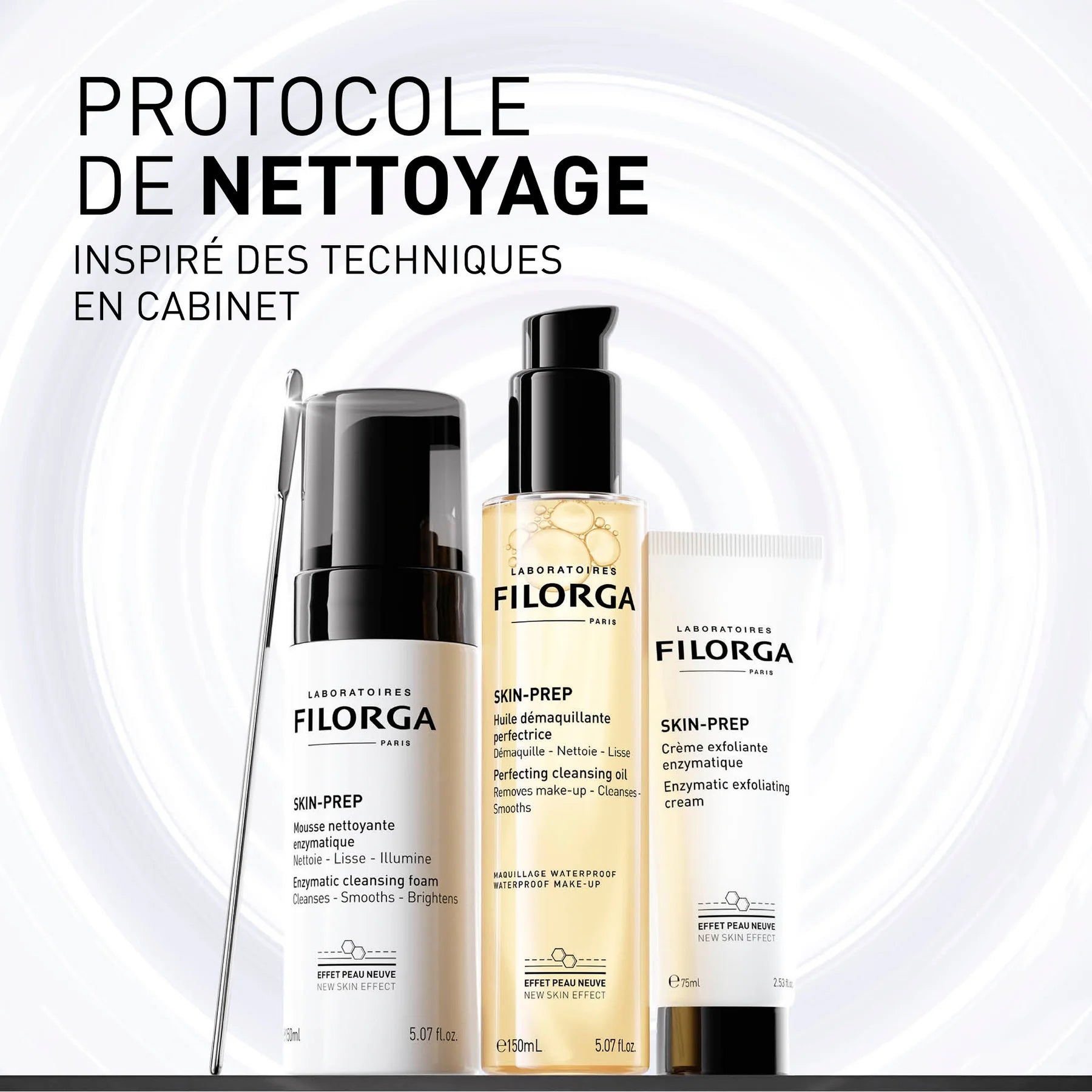 FILORGA SKIN-PREP – Crème exfoliante enzymatique douce visage sur laparadulac.com, parapharmacie en ligne en Tunisie


