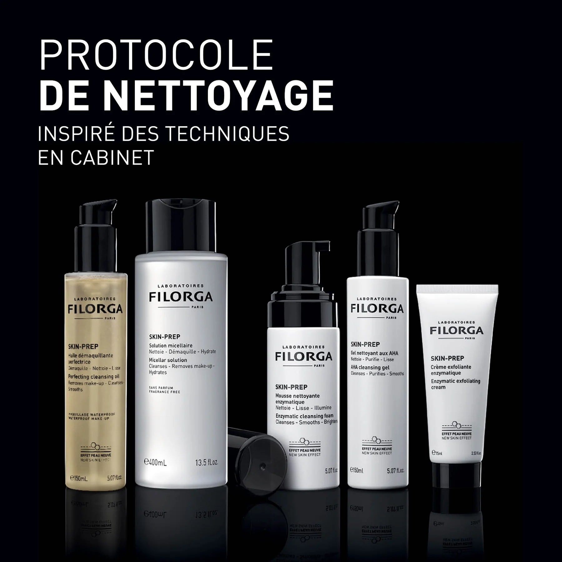 FILORGA SKIN-PREP – Eau micellaire démaquillante visage et yeux sur laparadulac.com, parapharmacie en ligne en Tunisie