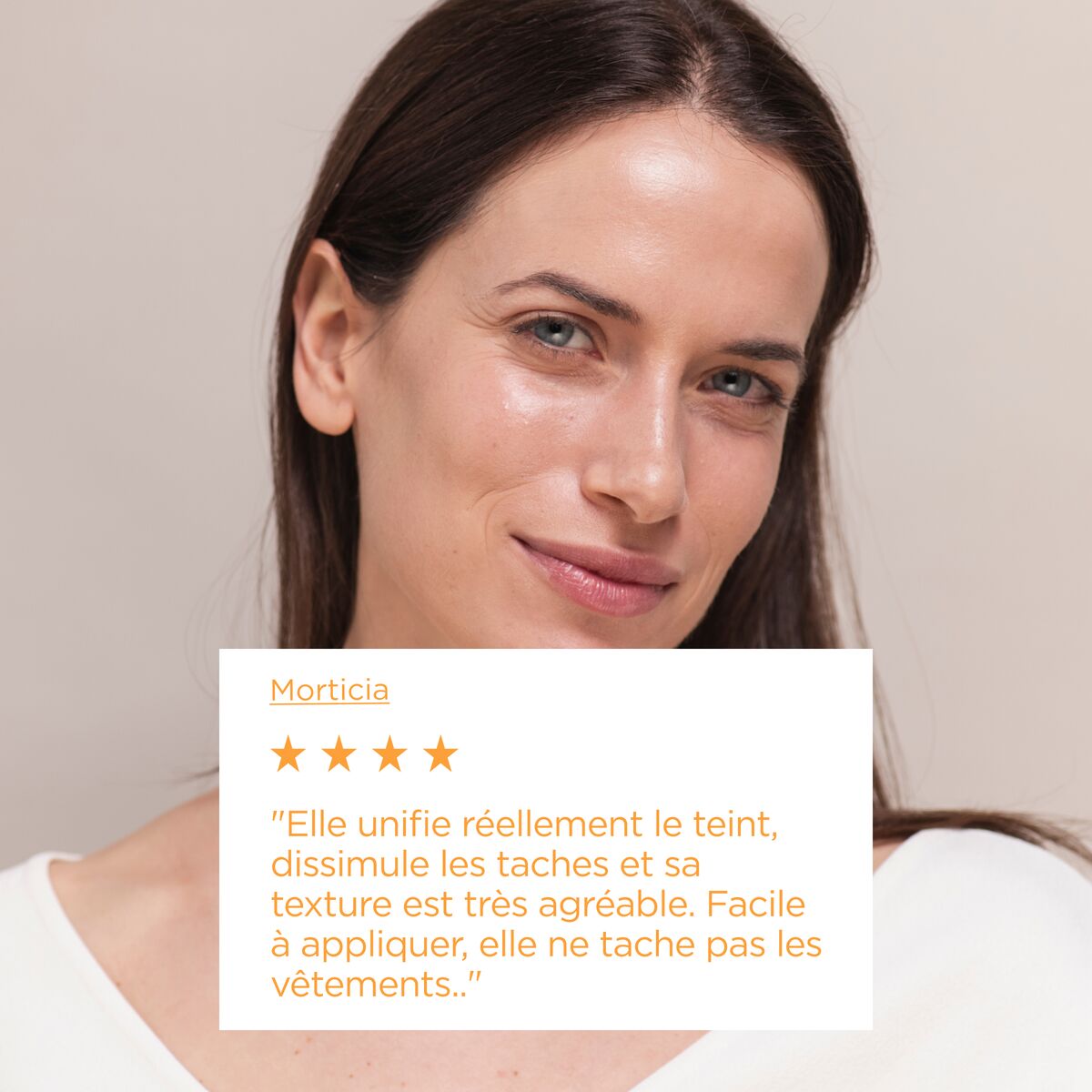 Avis cliente sur Isdin FotoUltra Active Unify : teint unifié, taches dissimulées et texture agréable, disponible chez La Para du Lac.