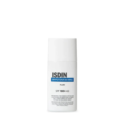 ISDIN Eryfotona AK-NMSC Fluid SPF 100+ pour protection solaire et prévention des lésions cutanées | La Para Du Lac