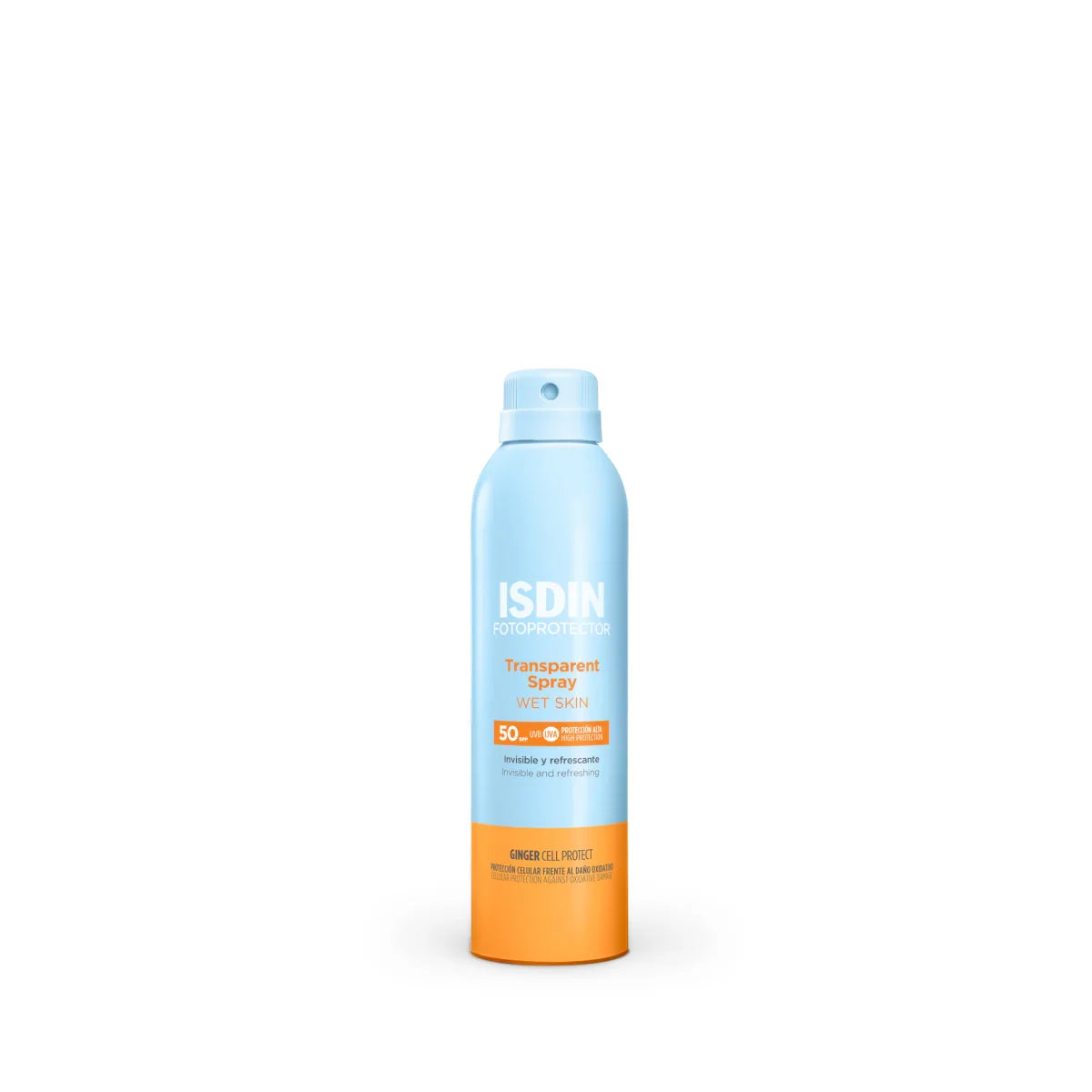 ISDIN Fotoprotector Transparent Spray Wet Skin SPF50 Tunisie original authentique - parapharmacie en ligne La Para Du Lac