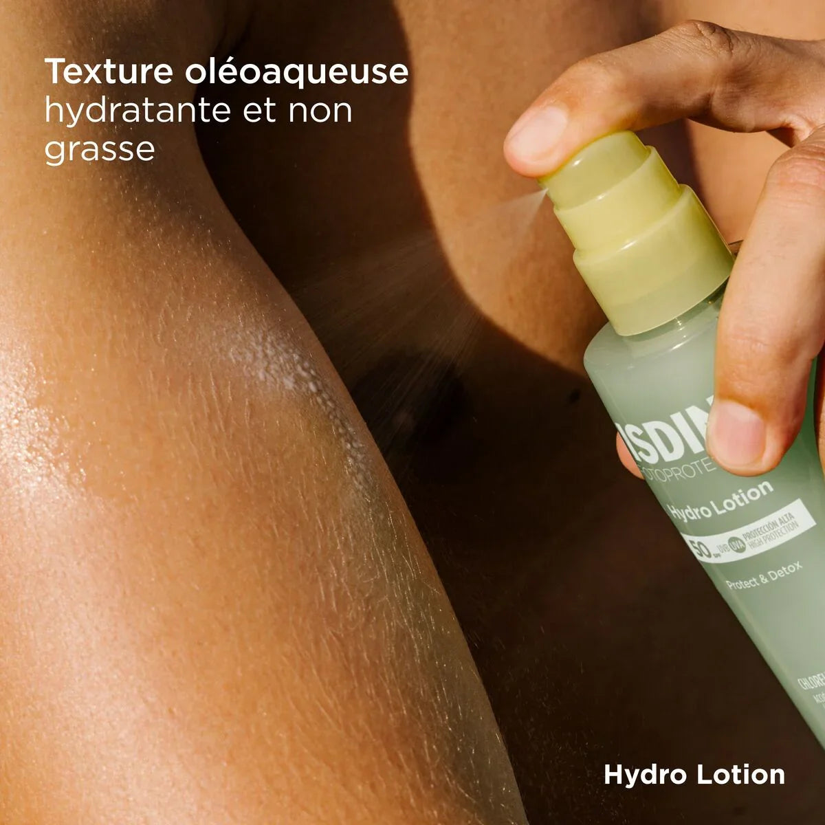 ISDIN Fotoprotect Hydro Lotion spray hydratant non gras SPF50 | La Para Du Lac