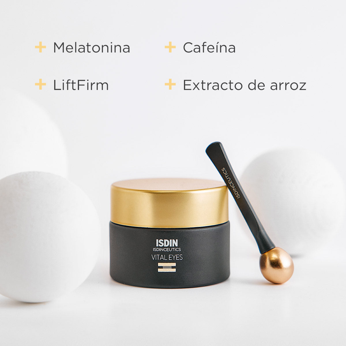 Isdinceutics Vital Eyes d'ISDIN, crème contour des yeux anti-rides et raffermissante à la mélatonine et caféine, disponible sur La Para du Lac Tunisie.