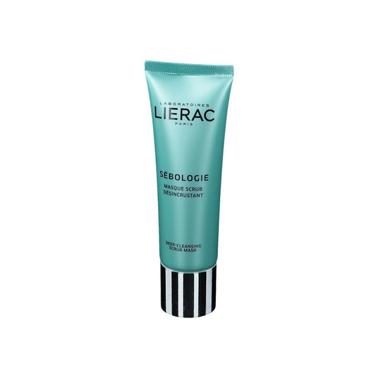 LIERAC Sebologie Masque Scrub Désincrustant disponible en parapharmacie en ligne en Tunisie sur laparadulac.com
