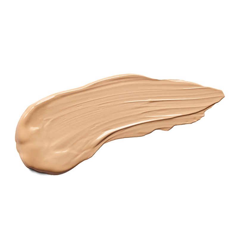 Application de la crème solaire teintée SPF 50+ Magiclear sur le visage pour peaux sensibles.