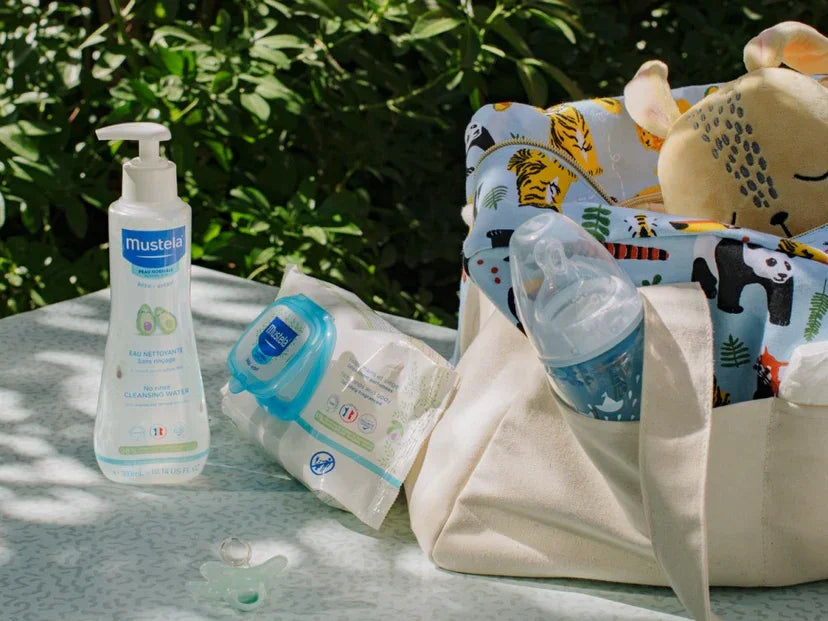 Mustela Eau Nettoyante sans rinçage pour bébé, format 500ml, douceur pour peaux sensibles | La Para Du Lac
