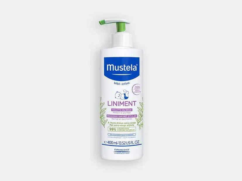 Mustela Liniment 400ml pour bébé, nettoie et protège la peau sensible | La Para Du Lac