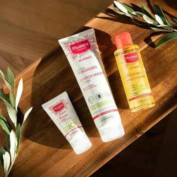 MUSTELA Pack N°3 – Lait Solaire SPF50+ & Huile Vergetures BIO −50% Tunisie original authentique - parapharmacie en ligne La Para Du Lac