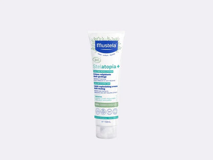 Mustela Stelatopia+ Crème relipidante anti-grattage 150mL pour peau sèche atopique | La Para Du Lac