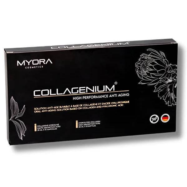 MYORA - COLLAGENIUM *10 AMPOULES original – Prix Tunisie – La Para Du Lac