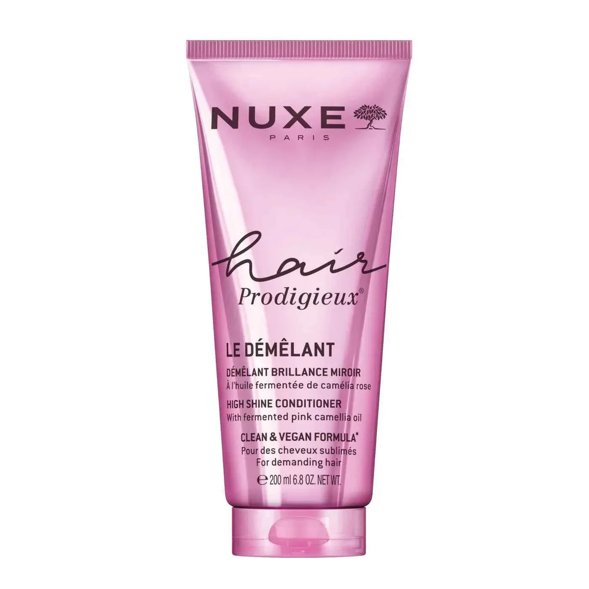 Nuxe Hair Prodigieux Le Démêlant 200ml, démêlant brillance miroir pour cheveux exigeants, formule vegan | La Para Du Lac