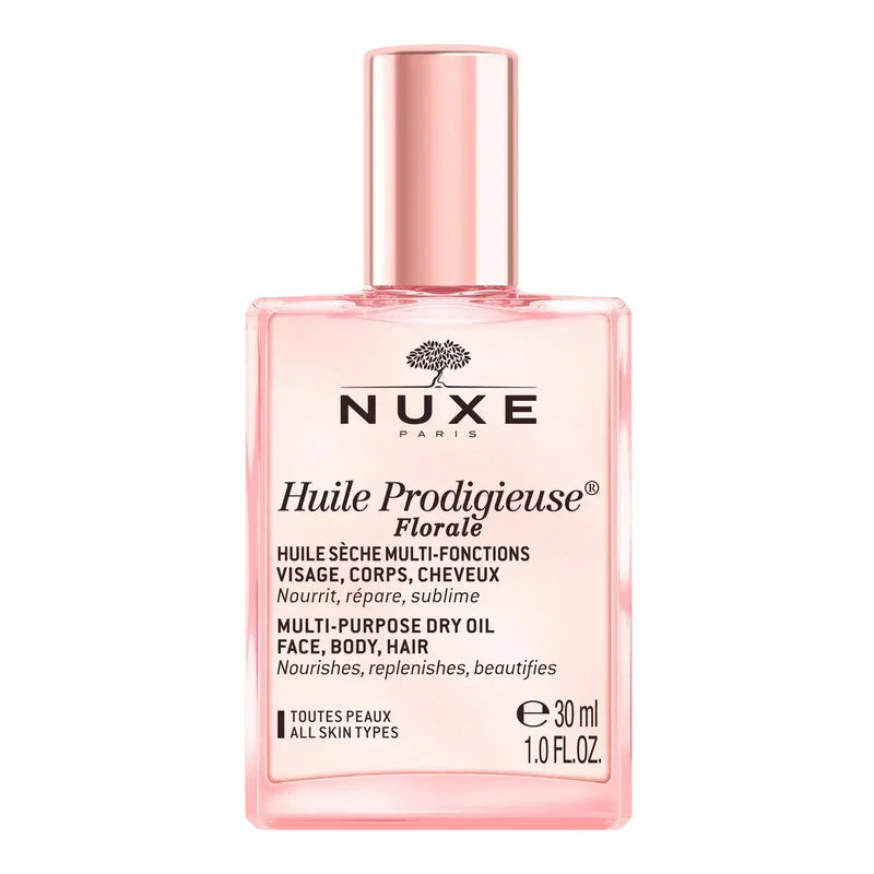 Nuxe Huile Prodigieuse Florale 30ml, huile sèche multi-usages visage corps cheveux, nourrit et sublime | La Para Du Lac