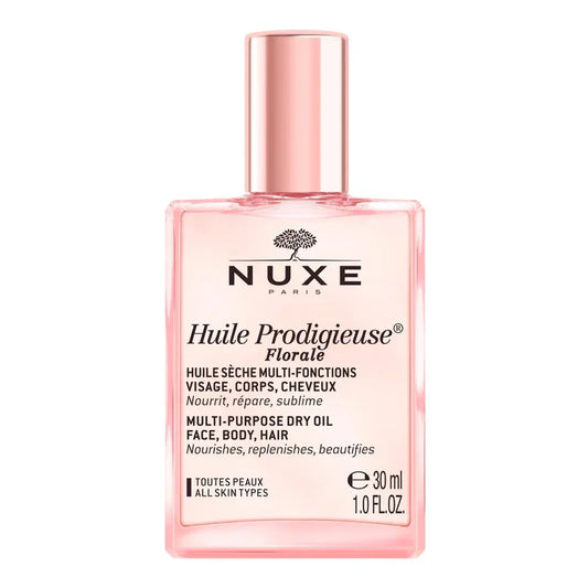 Nuxe Huile Prodigieuse Florale 30ml, huile sèche multi-usages visage corps cheveux, nourrit et sublime | La Para Du Lac