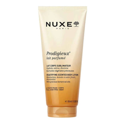 Nuxe Prodigieux lait parfumé 200ml hydratant et illuminant pour tous types de peau | La Para Du Lac