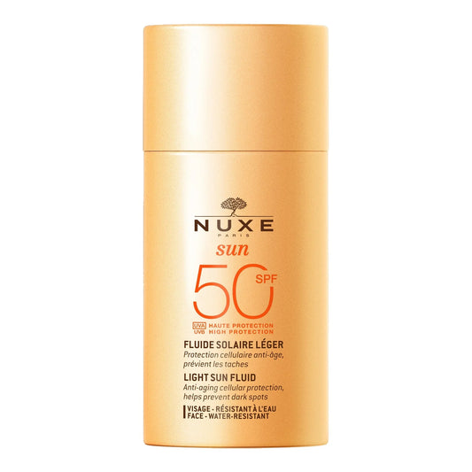 NUXE Sun Fluide Légère Haute Protection SPF 50+ Tunisie original authentique - parapharmacie en ligne La Para Du Lac