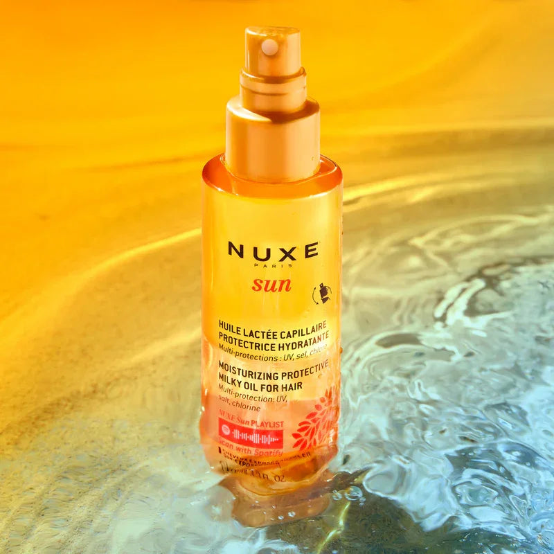 Nuxe Sun Huile lactée capillaire protectrice hydratante | La Para Du Lac