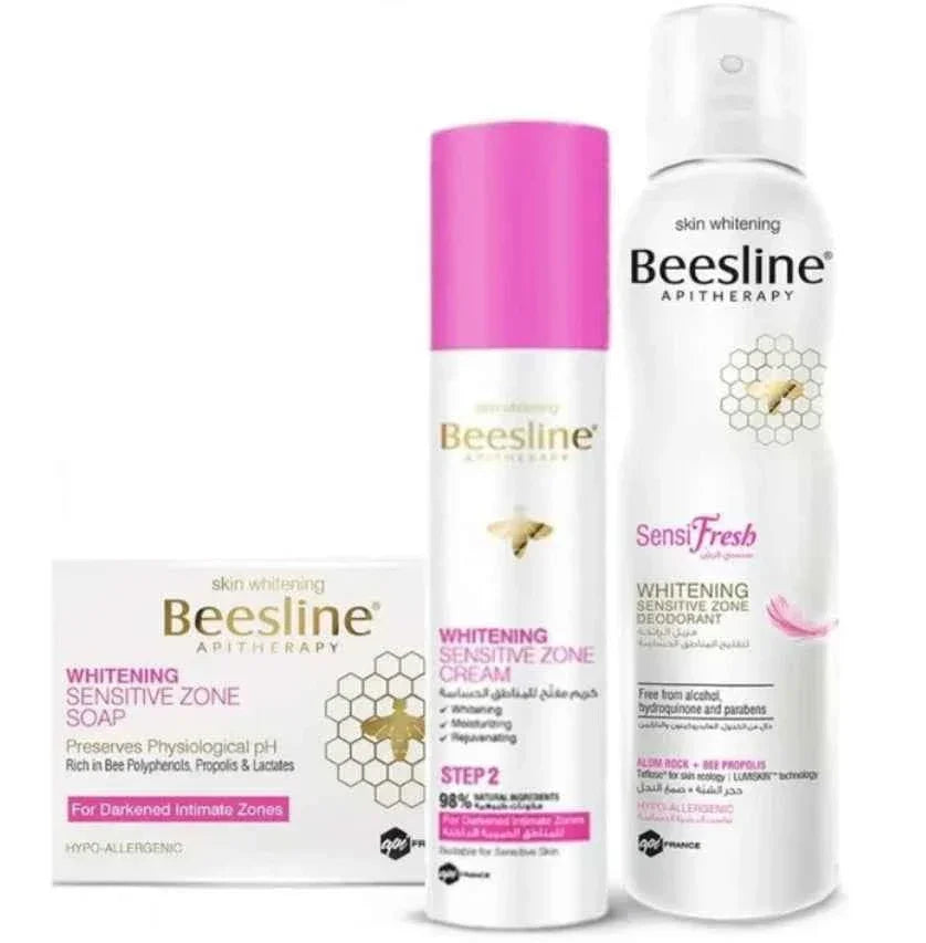 BEESLINE Coffret Soin Éclaircissant Zone Intime 1.2.3. Tunisie original authentique - parapharmacie en ligne La Para Du Lac