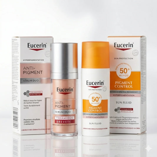 EUCERIN Pack Anti-Pigment Écran SPF50 & Sérum Duo Tunisie original authentique - parapharmacie en ligne La Para Du Lac