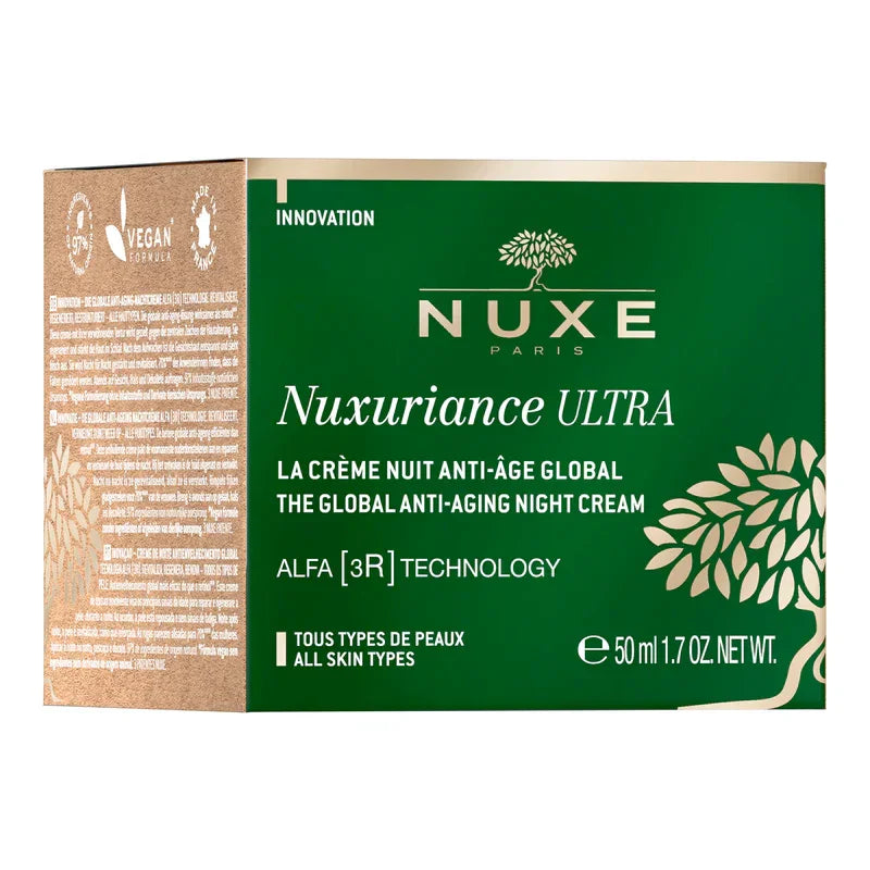 Nuxe Nuxuriance Ultra crème nuit anti-âge global 50ml pour tous types de peaux | La Para Du Lac