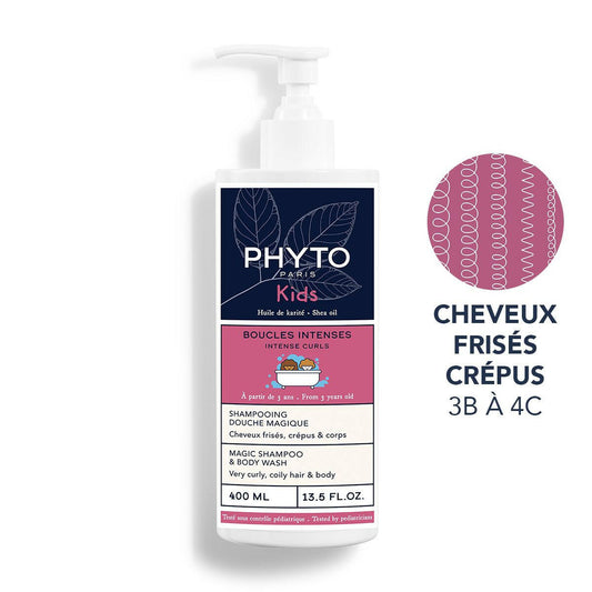 PHYTO KIDS Shampooing douche démêlant pour cheveux et corps – disponible sur laparadulac.com, parapharmacie en ligne en Tunisie


