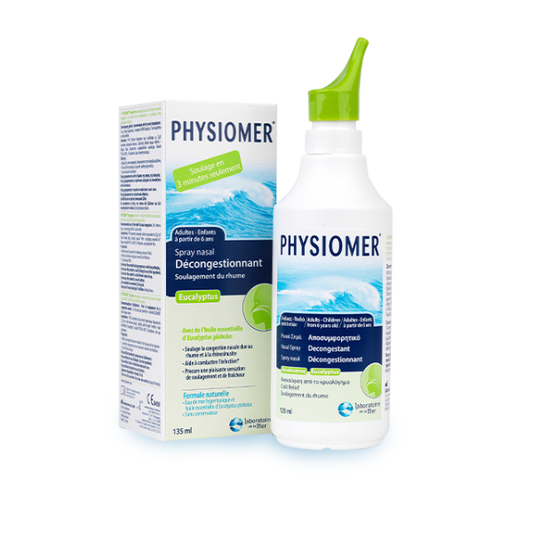 PHYSIOMER Eucalyptus spray nasal décongestionnant rhume sinus nez bouché prix Tunisie parapharmacie en ligne La Para du Lac laparadulac.com