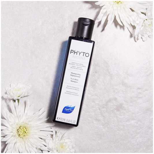 PHYTO ARGENT – Shampooing déjaunissant cheveux gris et blancs sur laparadulac.com, parapharmacie en ligne en Tunisie

