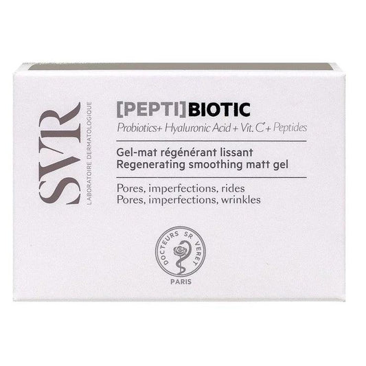 SVR Pepti Biotic Gel-Mat Régénérant Lissant Tunisie original authentique - parapharmacie en ligne La Para Du Lac