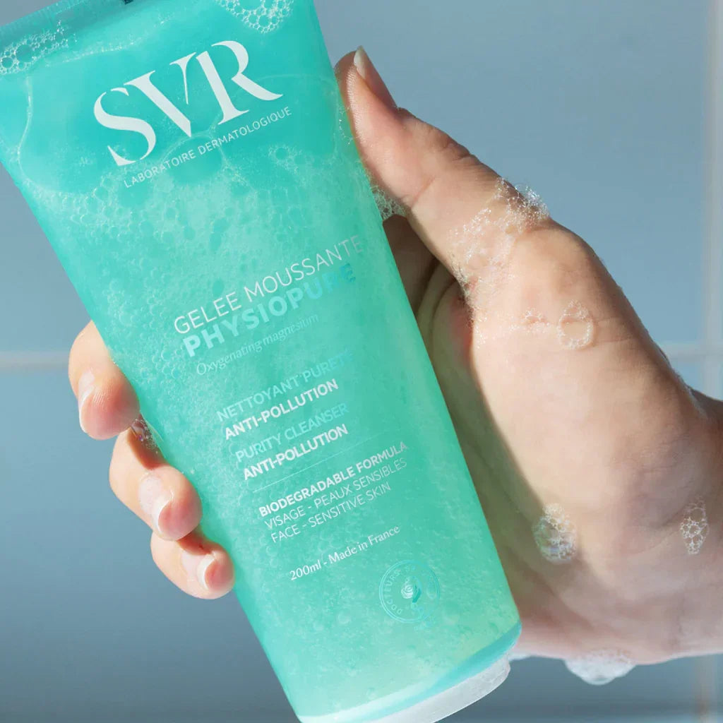SVR Physiopure Gelée Moussante Tunisie original authentique - parapharmacie en ligne La Para Du Lac