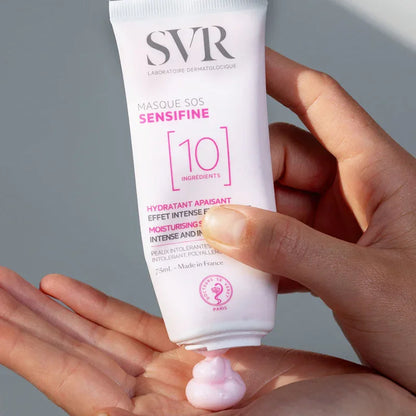 SVR Sensifine Masque SOS Apaisant Hydratant Tunisie original authentique - parapharmacie en ligne La Para Du Lac
