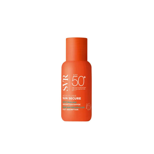 SVR Aqua Fluide Sun Secure SPF 50+ crème solaire absorption rapide | La Para Du Lac
