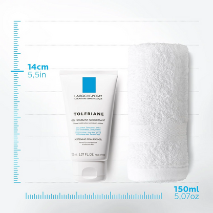 Toleriane Gel Moussant 150ml La Roche-Posay – nettoyant visage peaux sensibles – parapharmacie Tunisie – www.laparadulac.com

