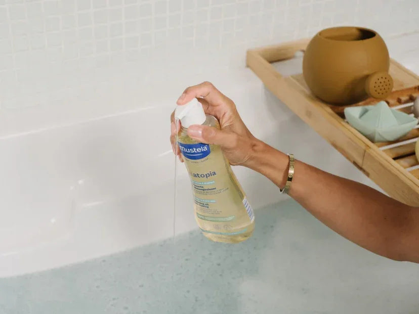 Mustela Stelatopia Huile Lavante 200ml pour peau atopique sensible | La Para Du Lac