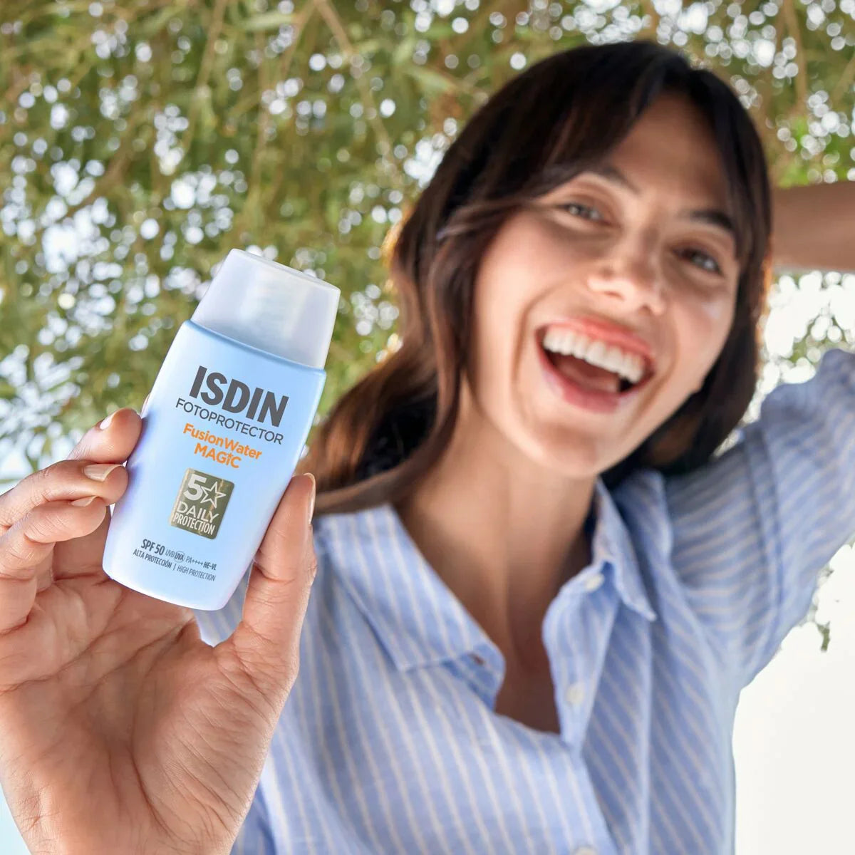 ISDIN Fusion Water Magic Invisible SPF50+ Tunisie original authentique - parapharmacie en ligne La Para Du Lac