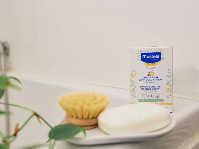 Mustela Savon surgras au cold cream pour peau sèche bébé - format 100g | La Para Du Lac